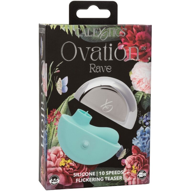 Stimulateur Clitoridien Ovation Rave Vert Aqua - CalExotics