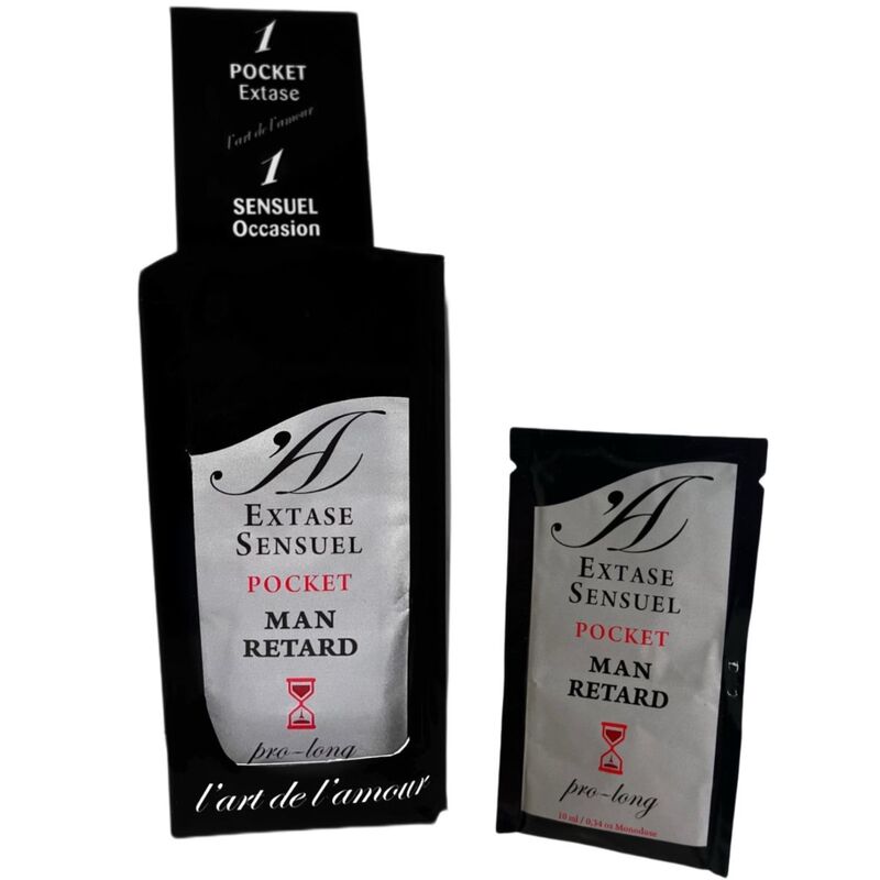 Gel Retardant Masculin Extase Sensual Pocket 10ml - Extase