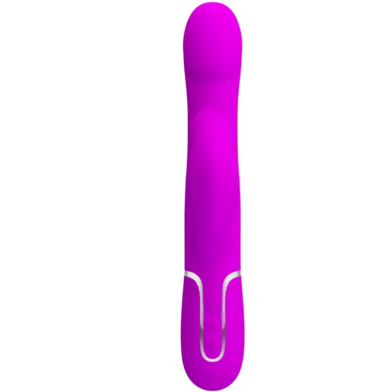 Pretty Love – Vibromasseur Rabbit Multifonction 4 en 1 Violet