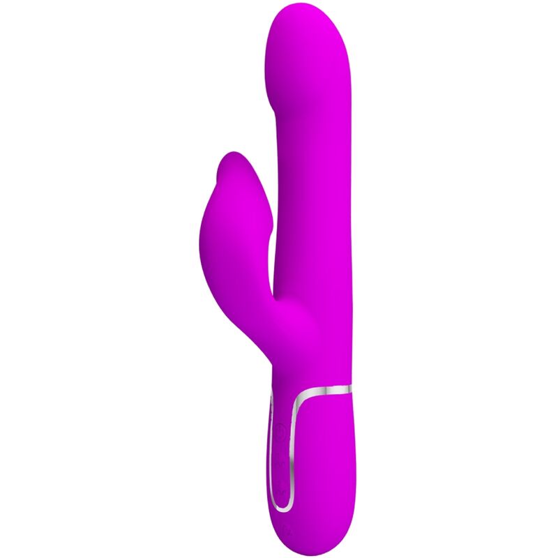 Pretty Love – Vibromasseur Rabbit Multifonction 4 en 1 Violet