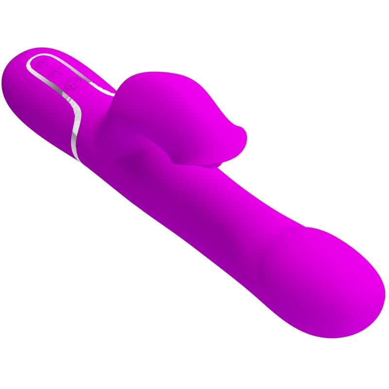 Pretty Love – Vibromasseur Rabbit Multifonction 4 en 1 Violet