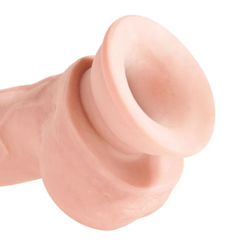Gode Réaliste Triple Densité King Cock Plus 18 cm - King Cock