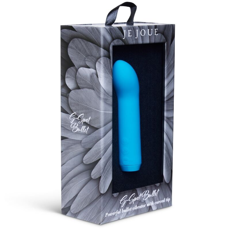 Vibromasseur Bullet Point G Courbe Bleu - Je Joue - Je Joue