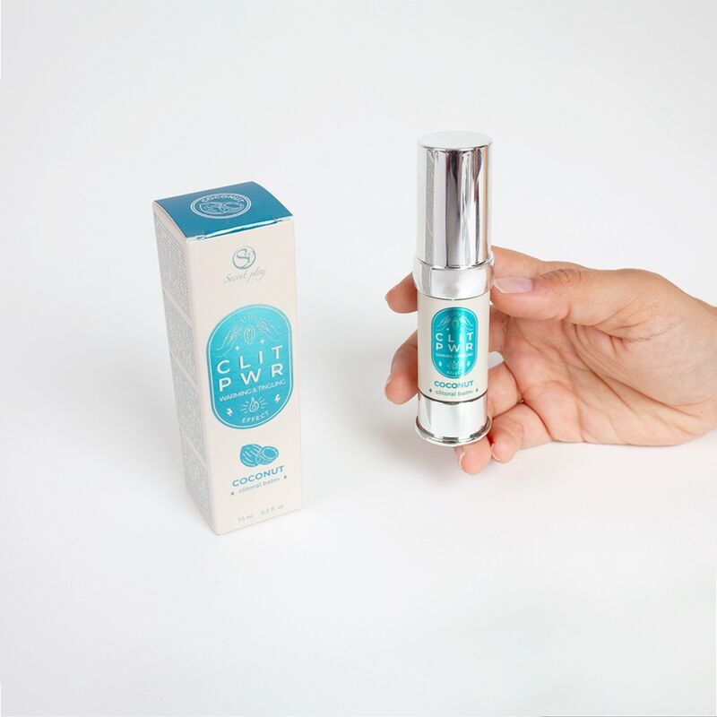 Secret Play - Baume stimulant pour clitoris Clit Pwr Noix de coco - 15 ml