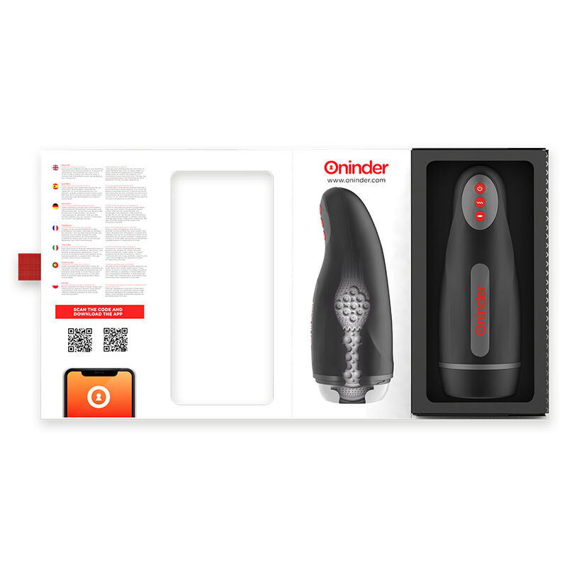Masturbateur Rechargeable Seoul 10 Vitesses Connecté - Oninder - ONINDER