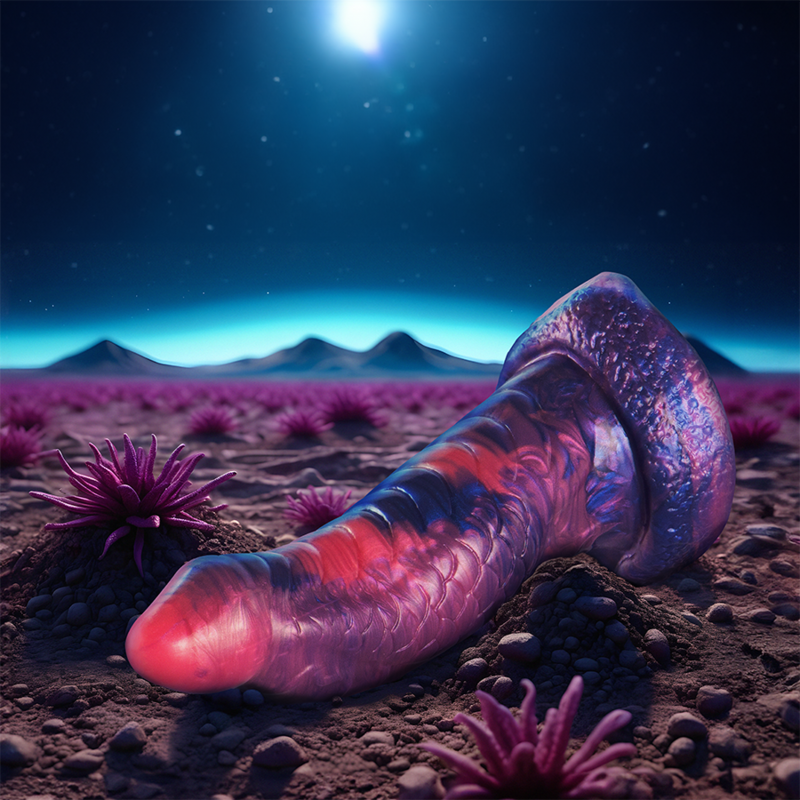 Dildo Fantasy Créature Mythologique Grèce antique - Violet et rose - Epic