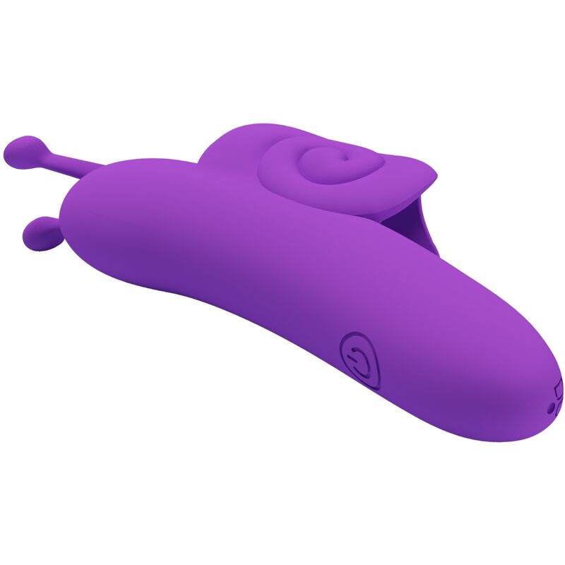 Pretty Love – Doigt Vibrant Rechargeable 10 Modes de Vibration – Violet