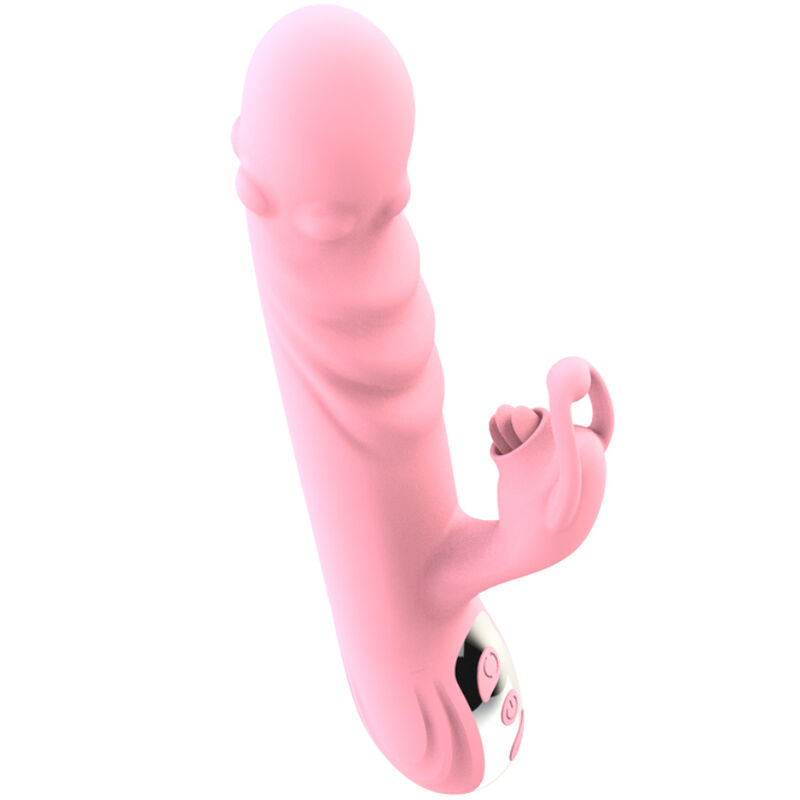 Vibrateur Fully Tongue avec Chaleur Rose - Armony - Armony