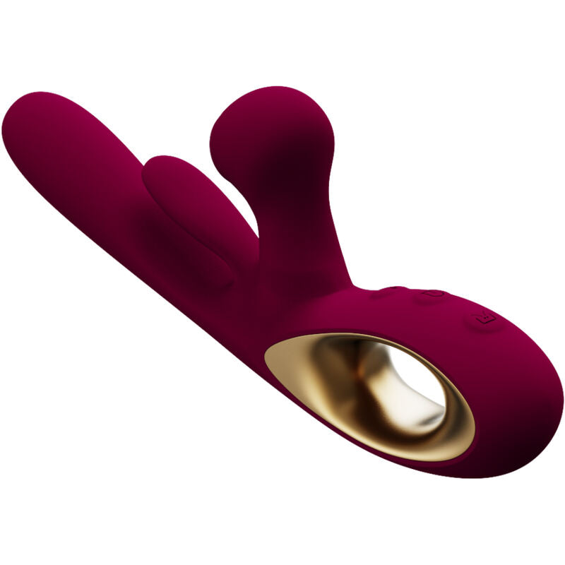 Vibromasseur Impact Swing Double Stimulateur Bordeaux - Armony - Armony