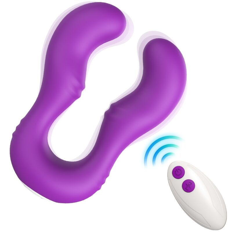 Vibromasseur Double Seraph Violet Télécommandé - Armony