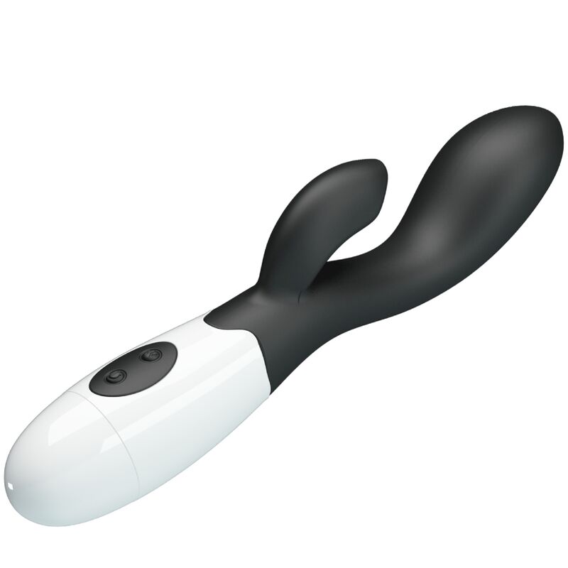 Vibromasseur Double Stimulation Brighty Noir - Pretty Love - PRETTY LOVE FLIRTATION