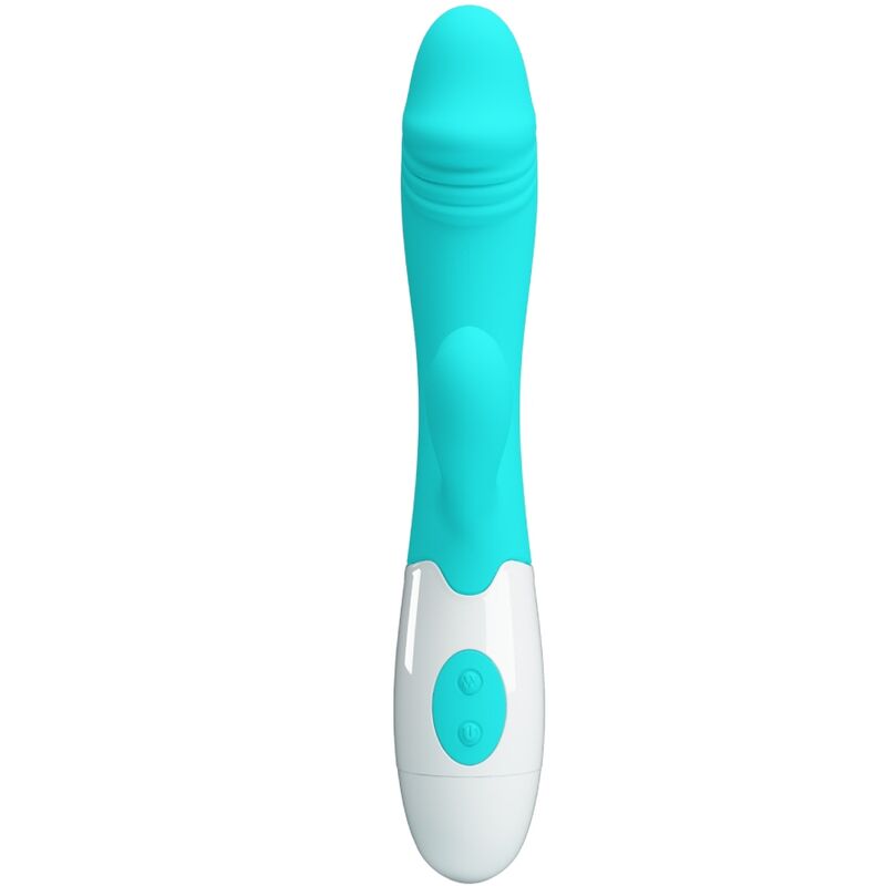 Vibrateur Rabbit Snappy G-Spot Vert Aqua - Pretty Love - PRETTY LOVE FLIRTATION