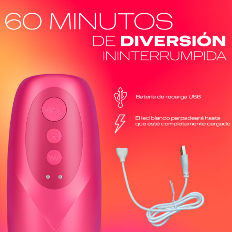 Masturbateur Vibrant Durex Play Ride & Vibe Rose - Durex