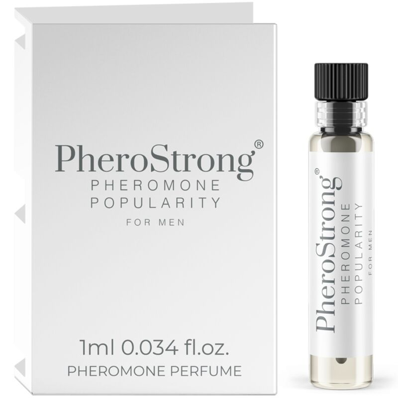 PheroStrong - Parfum Phéromone Homme Popularity - 1 ml