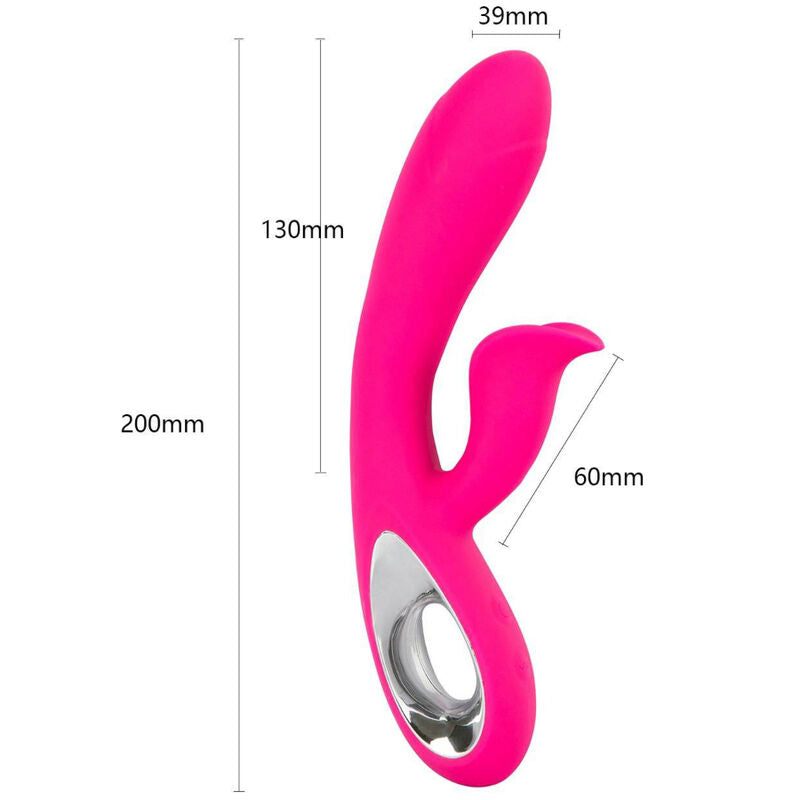 Vibromasseur Daro Fuchsia 21cm Rechargeable - Armony - Armony