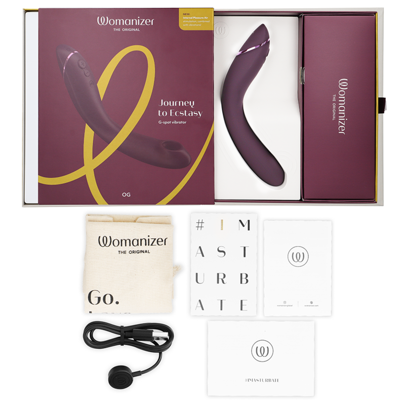 Womanizer - OG G-Spot Stimulateur Point G | Aubergine