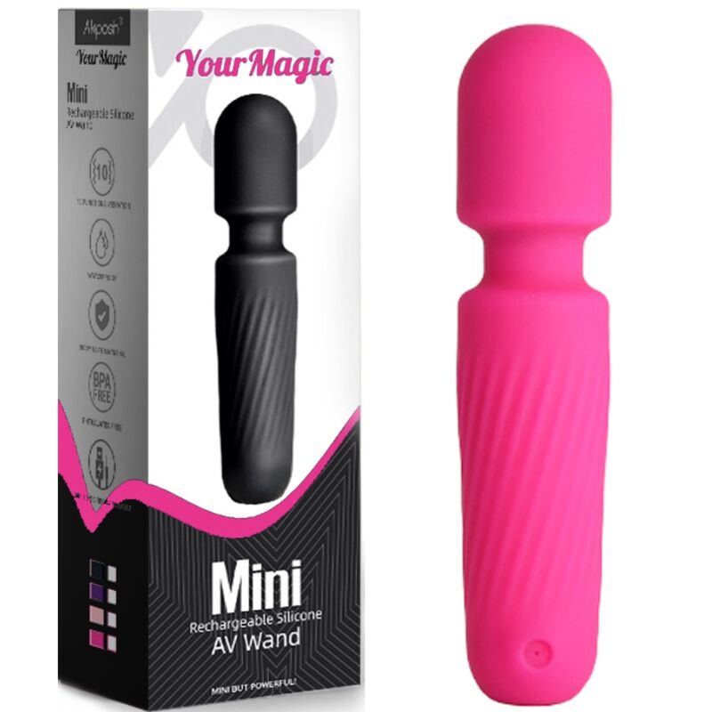 Vibromasseur Mini Your Magic Rose 10 Vibrations - Armony - Armony