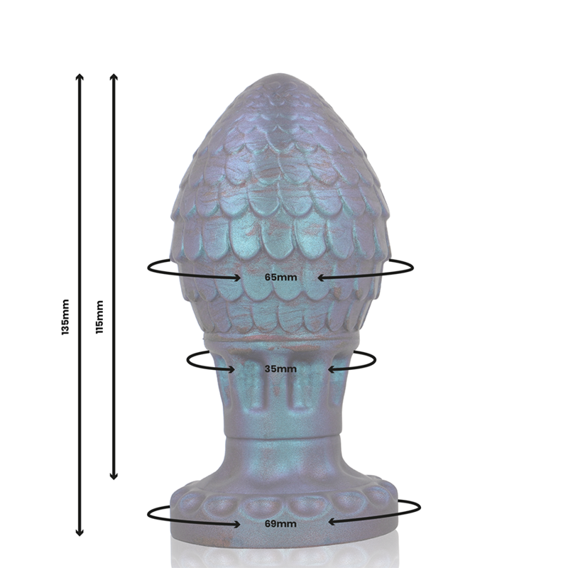 Epic – Plug anal Vrakos en forme d’œuf de dragon – Taille L