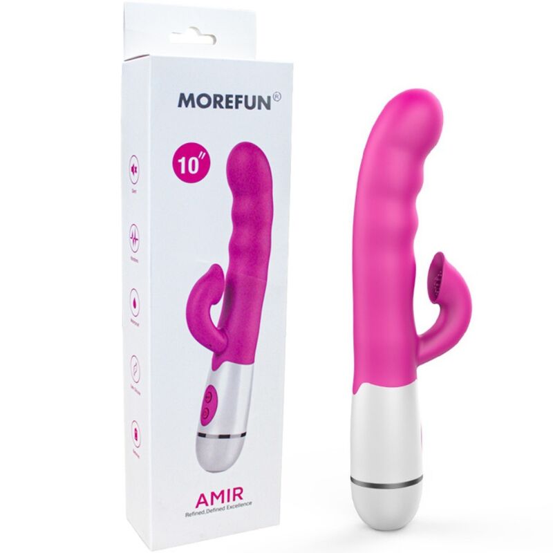 Vibrateur Multifonction Amir Langue Stimulante Rose - Armony - Armony