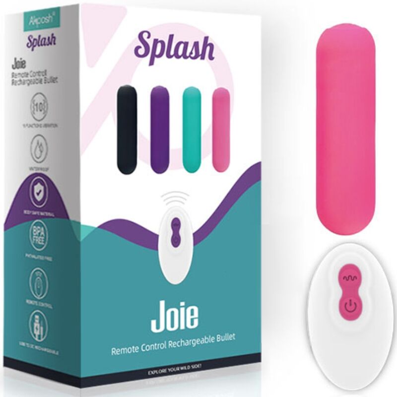 Stimulateur Bullet Splash Joie Rose Télécommandé - Armony - Armony