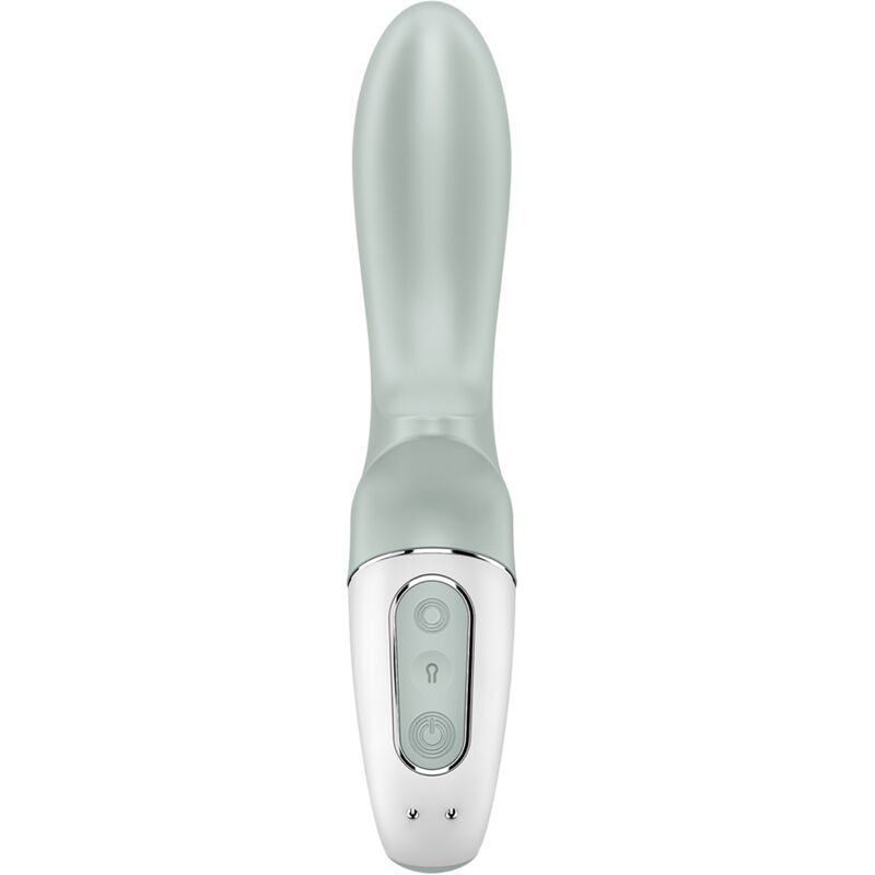Vibromasseur Anal Gonflable Air Pump Booty 3 Vert - Satisfyer