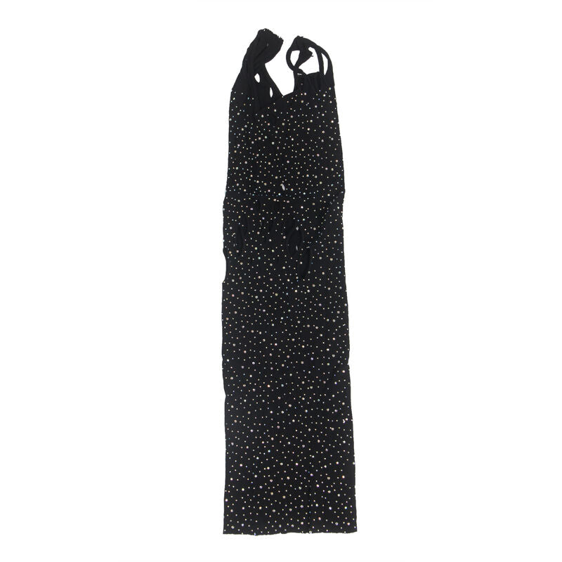 Robe Résille Diamants Brillants Subblime Noir TU - Subblime - SUBBLIME DRESSES