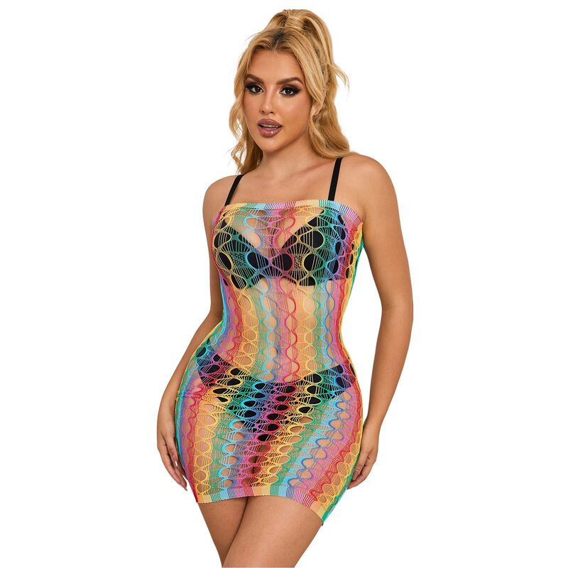 Body Réseille Épaules Nues Arc-en-ciel Taille Unique - Subblime - SUBBLIME DRESSES