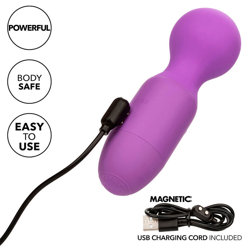 Masseur Wand Mini First Time Rechargeable Violet - Calexotics