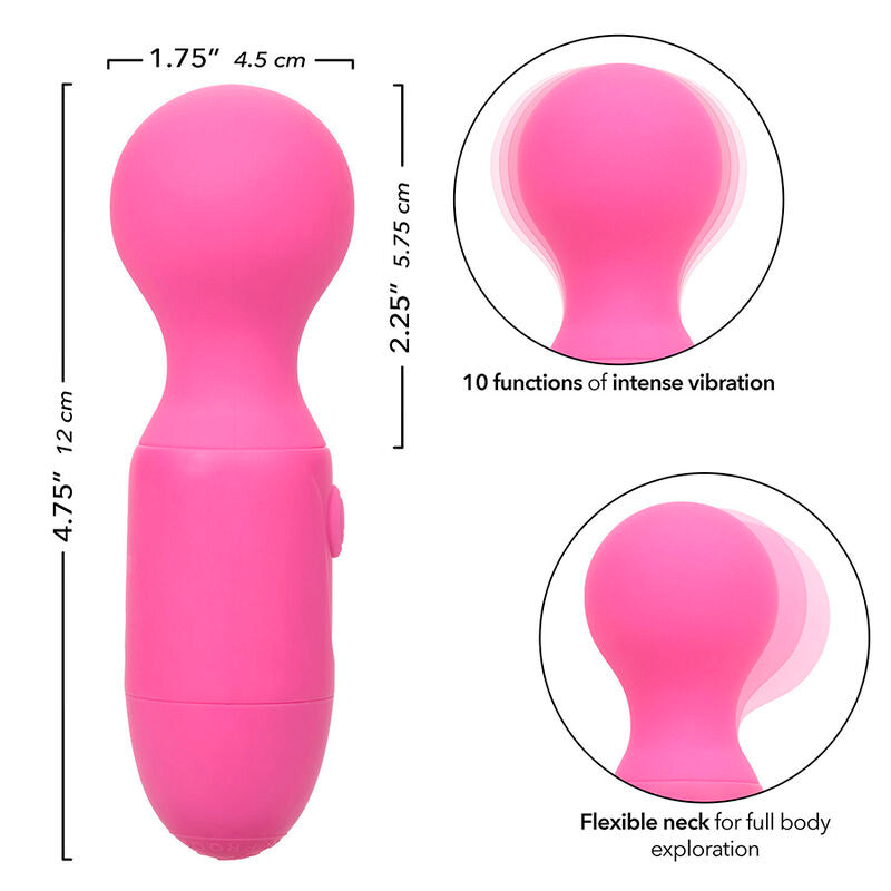 Masseur Wand Mini First Time Rose - Calexotics