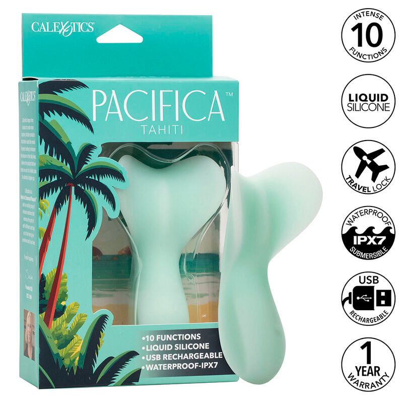 Masseur Clitoridien Pacifica Tahiti Teaser Aqua - CalExotics