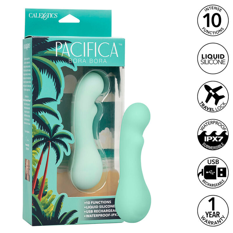 Stimulateur Point G Pacifica Bora Bora Aqua - CalExotics