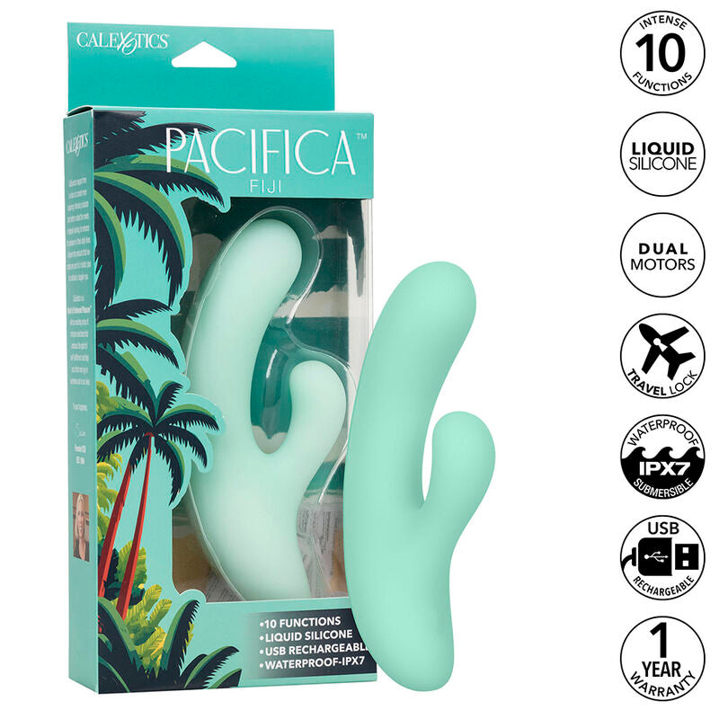 Vibrateur Point G Pacifica Fiji Aqua - CalExotics