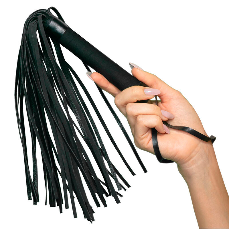 Martinet Bondage Nocturnal Cuir Noir - CalExotics