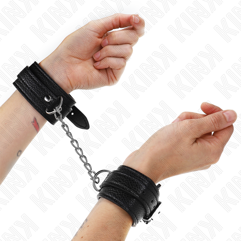 Appui-Poignets KINK Motif Serpent Noir Ajustable - KINK - KINK WRIST RESTRAINT