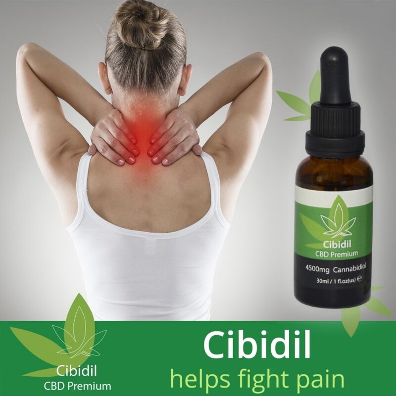 500Cosmetics - Huile Relaxante CBD Anti-Stress Cibidil - 30 ml
