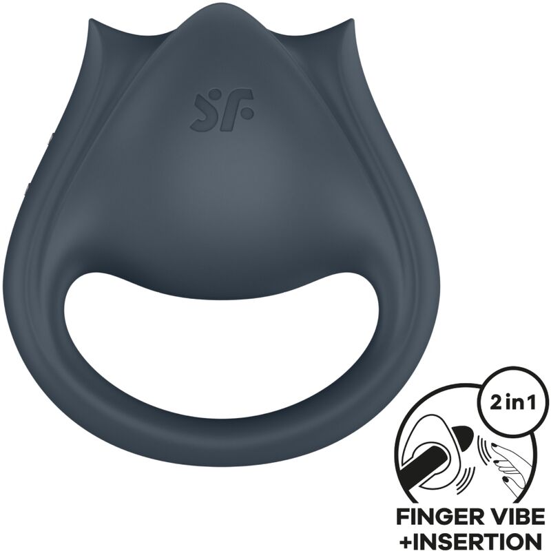 Anneau Vibrant Perfect Pair 2 Gris - Satisfyer