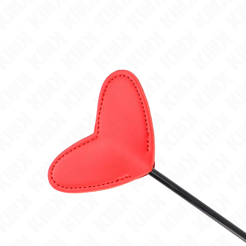 KINK - Paddle en Forme de cœur Rouge - 33 cm