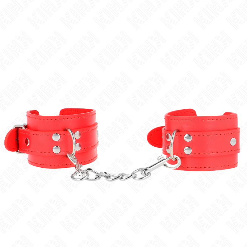 Menottes Poignets KINK Ajustables Rouge - KINK - KINK WRIST RESTRAINT