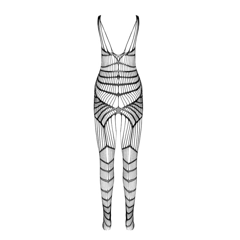 Bodystocking BS 102 Mesh Rouge Taille Unique - Passion