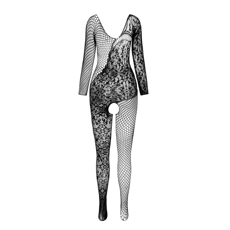 Bodystocking Mesh Passion BS 107 Blanc Taille Unique - Passion