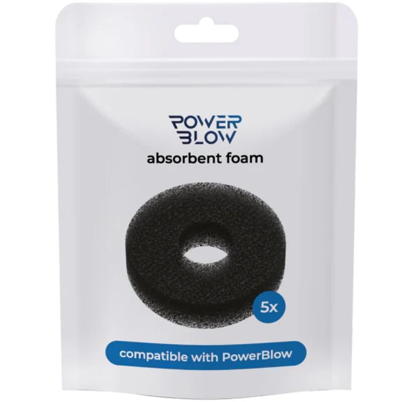 Accessoires Mousses Absorbantes PowerBlow x5 - Kiiroo