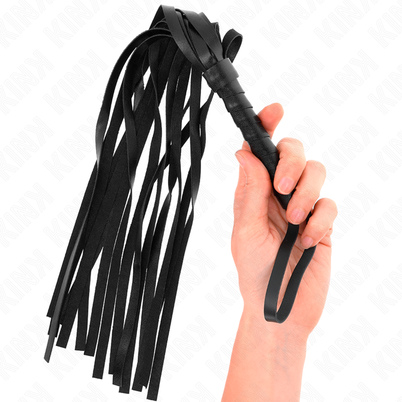 Kink - Martinet BDSM Débutant Noir - 45 cm