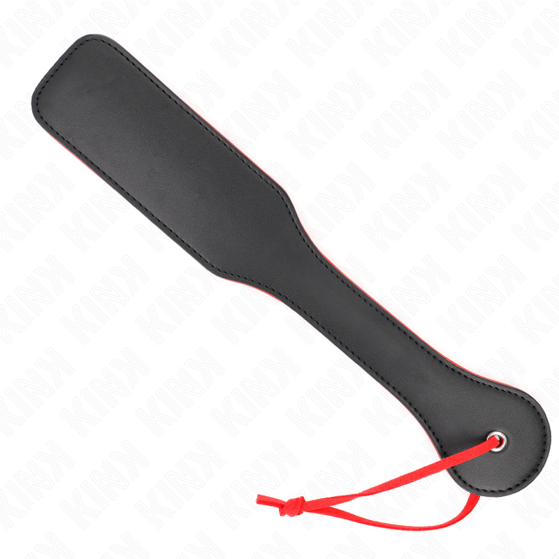 KINK - Tapette BDSM Double Face Rouge et Noir - 32 cm