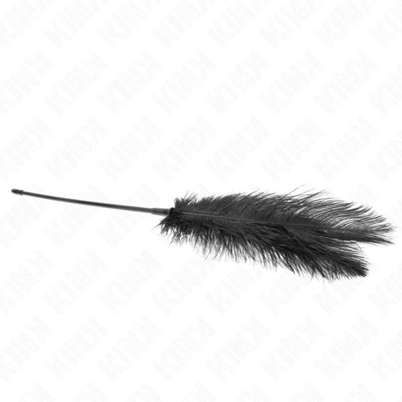 Plumeau Sensuel Plumes d'Autruche 19 cm - KINK - KINK IMPACT & TOUCH