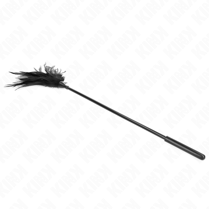 Plumeau Sensuel Plusieurs Plumes Noires 45 cm - Kink - KINK IMPACT & TOUCH