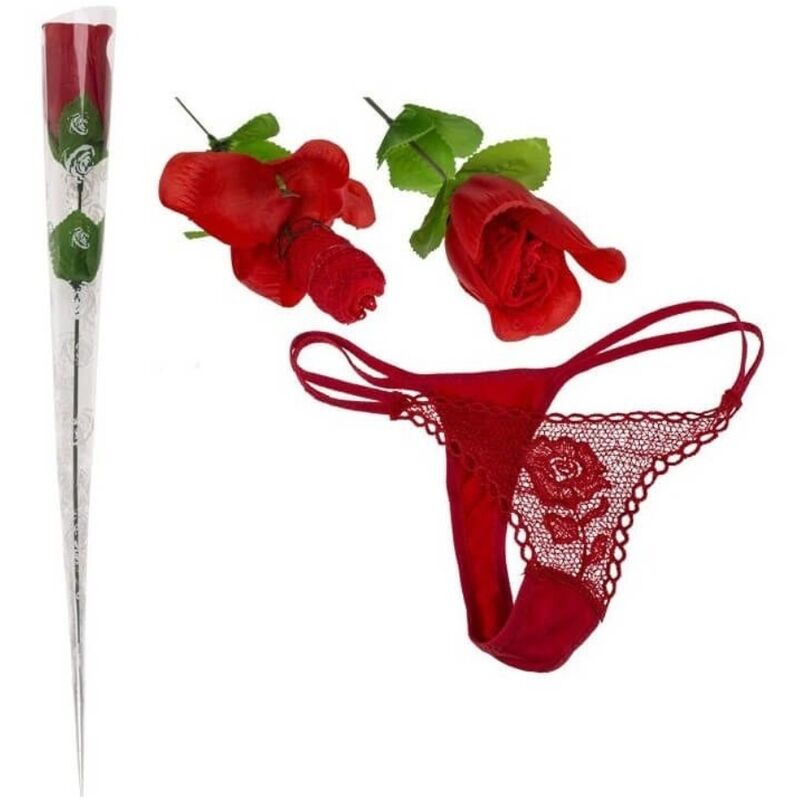 String Rose Transformable Romantique Rouge - Diablo Picante