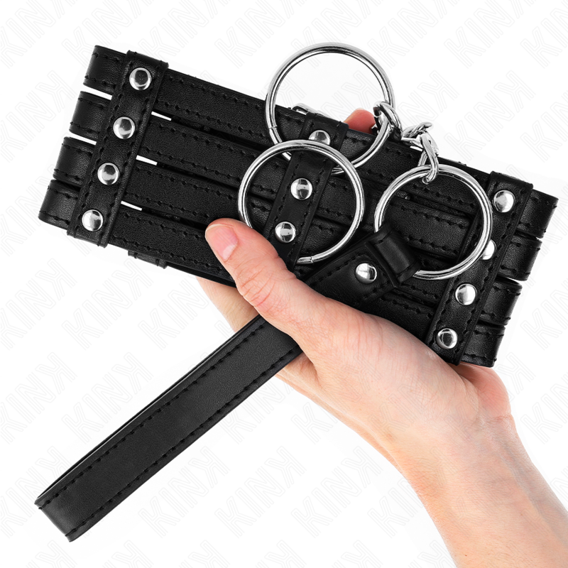 Collier BDSM Sub Style avec Ceinture Ajustable - KINK - KINK COLLAR & GAG