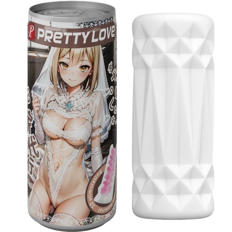 Masturbateur Masculin Pretty Love Modèle 1 Blanc - Pretty Love