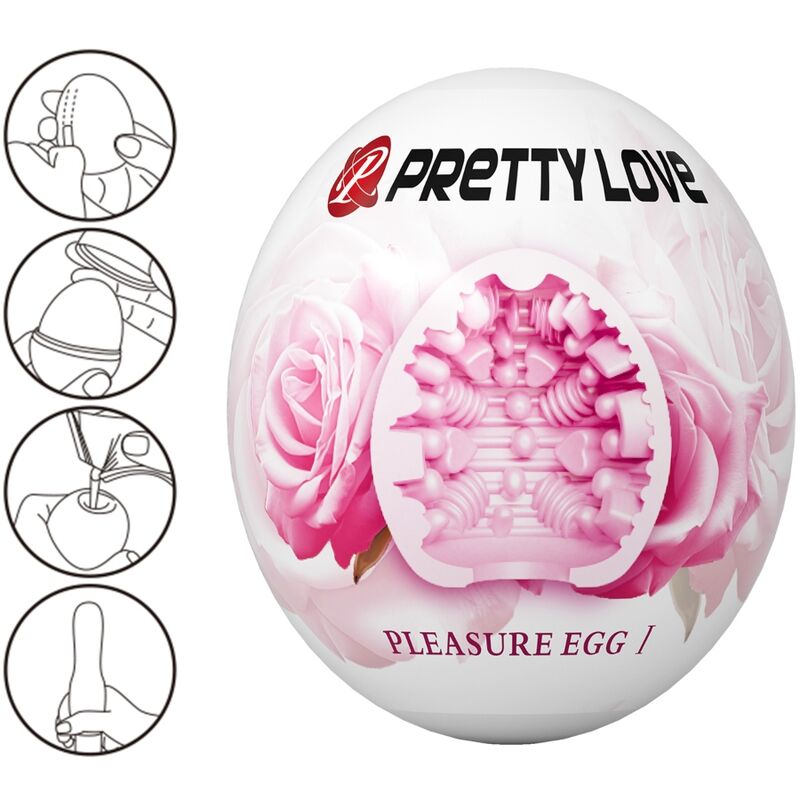 Masturbateur Œuf Pretty Love Rose - Pretty Love