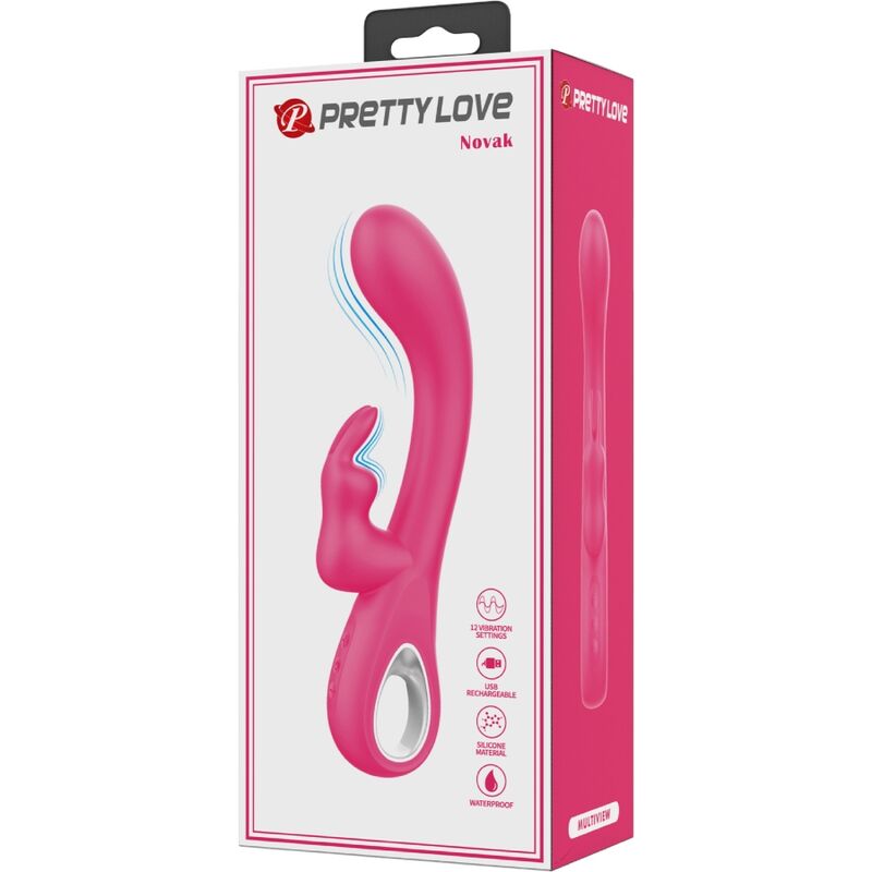 Stimulateur Rabbit Pretty Love Double Stimulation Rose - Pretty Love